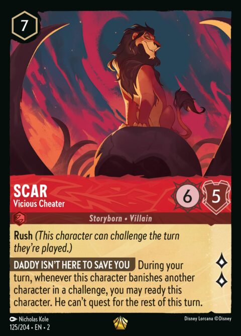 Scar - Vicious Cheater - 2 #125 - Normal