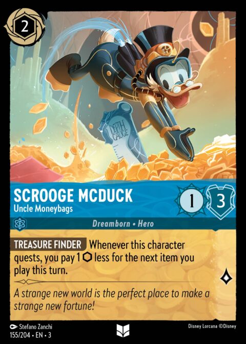 Scrooge McDuck - Uncle Moneybags - 3 #155 - Normal