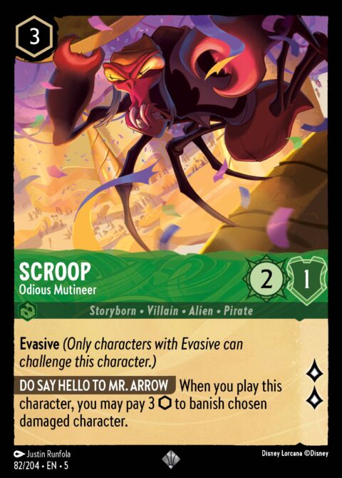 Scroop - Odious Mutineer - 5 #82 - Normal