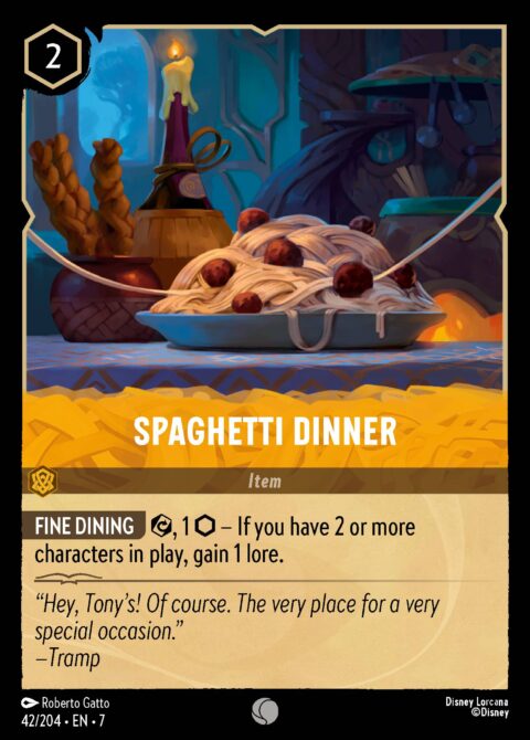 Spaghetti Dinner - 7 #42 - Normal
