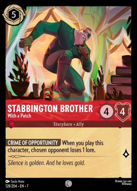 Stabbington Brother - With a Patch - 7 #128 - Normal