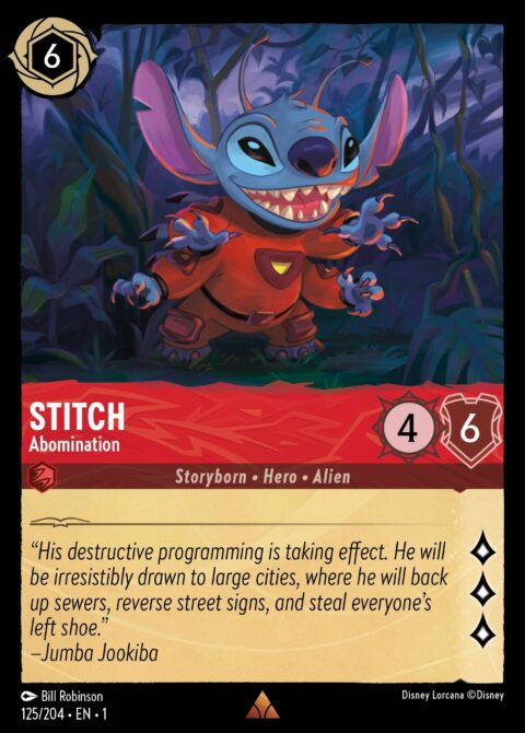 Stitch - Abomination - 1 #125 - Normal