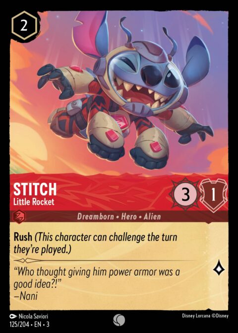 Stitch - Little Rocket - 3 #125 - Normal