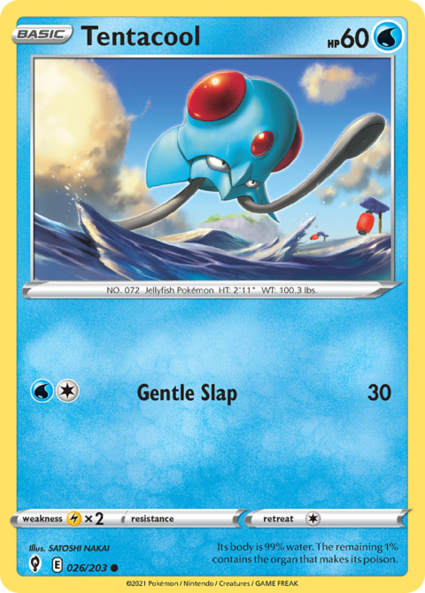 Tentacool - EVS #26 - Normal