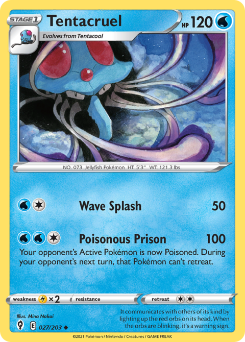 Tentacruel - EVS #27 - Normal