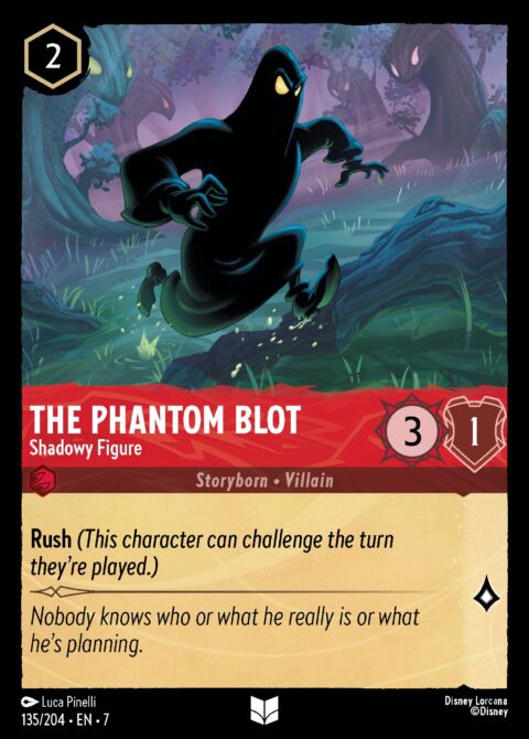 The Phantom Blot - Shadowy Figure - 7 #135 - Normal