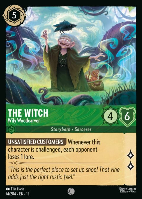 The Witch - Wily Woodcarver - 12 #74 - Normal