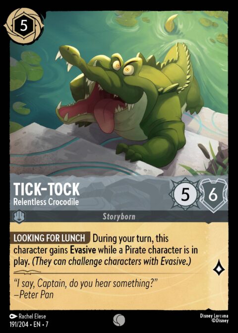 Tick-Tock - Relentless Crocodile - 7 #191 - Normal