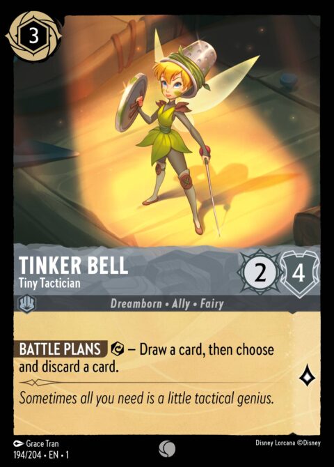 Tinker Bell - Tiny Tactician - 1 #194 - Normal