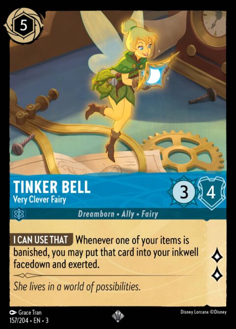 Tinker Bell - Very Clever Fairy - 3 #157 - Normal