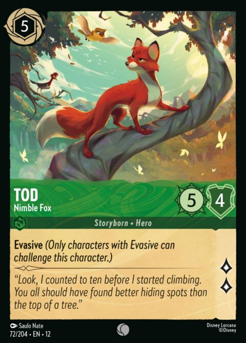Tod - Nimble Fox - 12 #72 - Normal