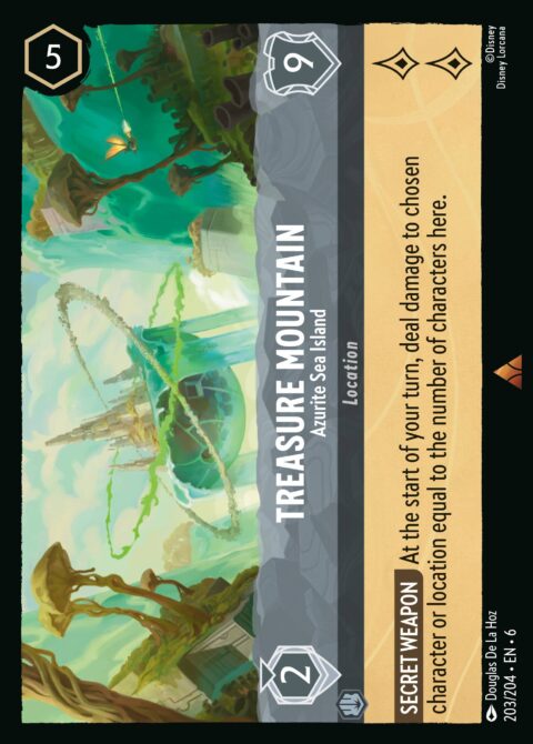 Treasure Mountain - Azurite Sea Island - 6 #203 - Normal