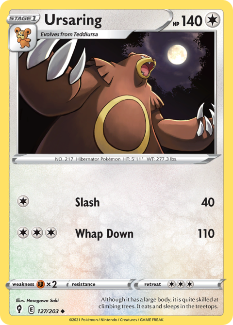 Ursaring - EVS #127 - Normal