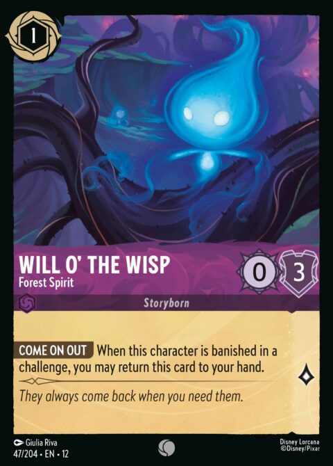 Will o' the Wisp - Forest Spirit - 12 #47 - Foil