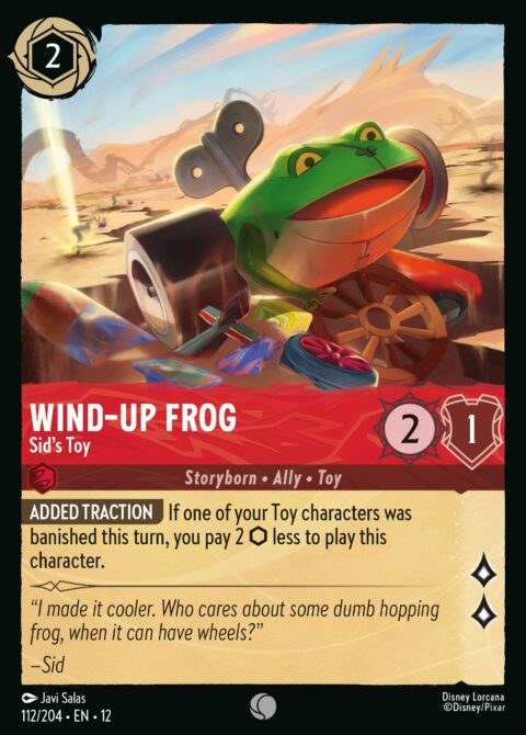 Wind-Up Frog - Sid's Toy - 12 #112 - Normal