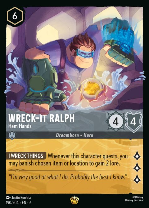 Wreck-It Ralph - Ham Hands - 6 #190 - Normal