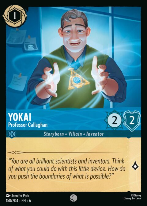 Yokai - Professor Callaghan - 6 #158 - Normal