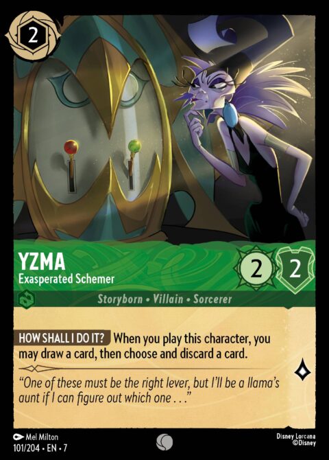 Yzma - Exasperated Schemer - 7 #101 - Normal